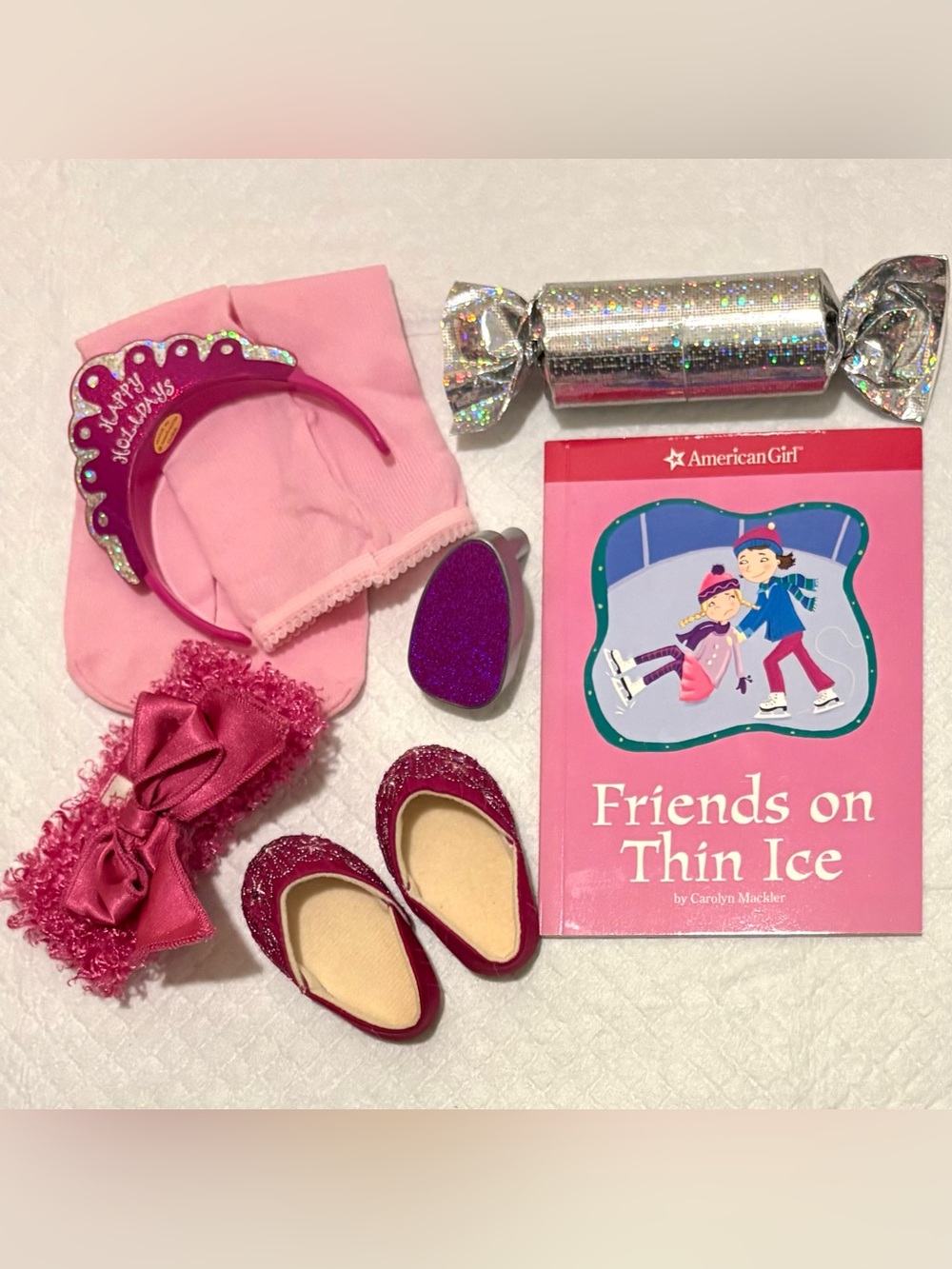 American Girl Doll Sweet Sequins Party Outfit & Accessories (2006-2008)
